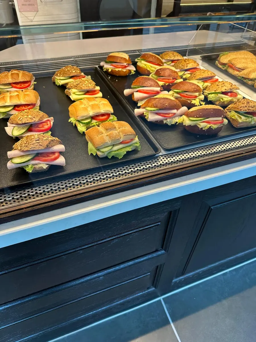 Belegte Br&ouml;tchen im ABK Caf&eacute;haus